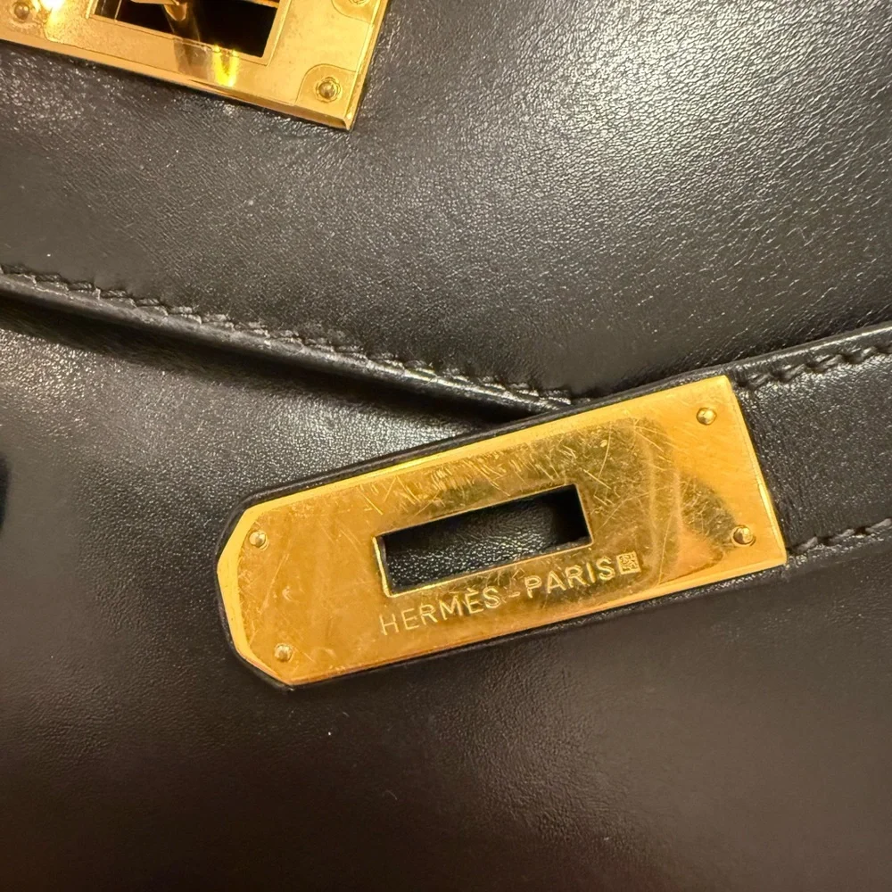 Hermes Box Kelly Retourne 28 - Picture 4 of 13
